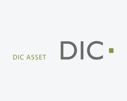 Das Logo der DIC Asset AG.