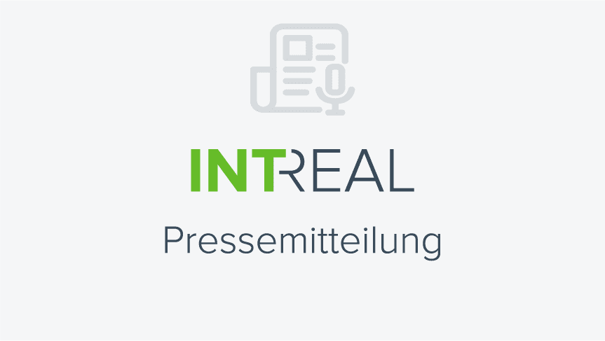 Das Icon für eine IntReal Pressemitteilung