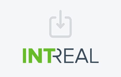 Icon shows the company logo of INTREAL with a download symbol above it